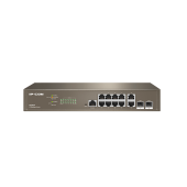 IP-COM (G5312F) 10*GE Ports+2*SFP L3 Managed Switch with 1*Console port