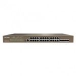 IP-COM (G5328P-24-410W) 24*GE Ports+ 4 Dedicated SFP Ports Management Switch with 24-PoE Ports