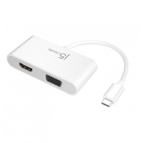 J5 CREATE (JCA174) Adaptateur multi-écran USB-C vers HDMI et VGA