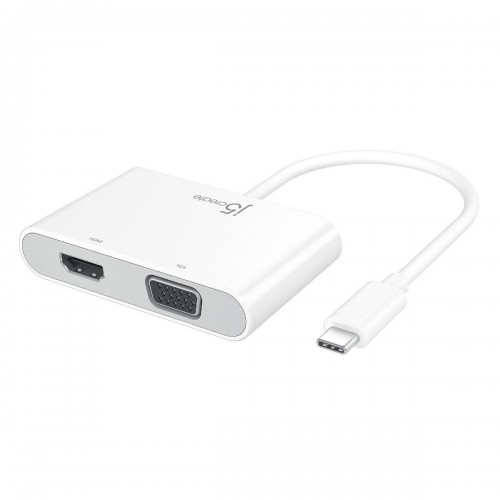 J5 CREATE JCA175 USB-C TO HDMI &VGA Multi-Display Adapter