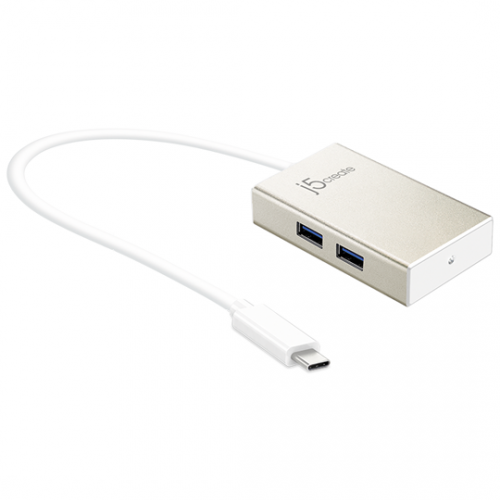 J5 USB-C 4-Port HUB JCH343