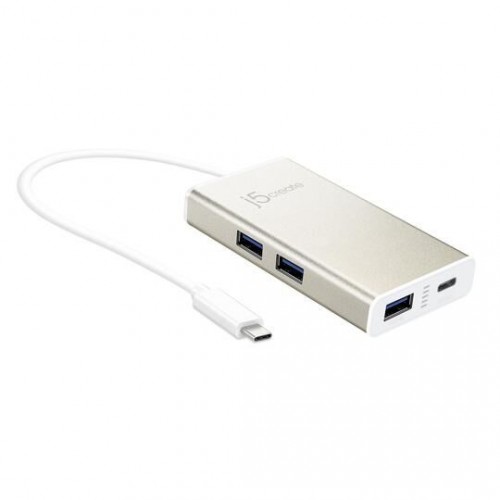 J5 USB-C 4-Port HUB USB-A/USB-C/PD 2.0 JCH346