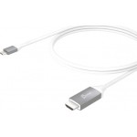 J5Create JCC153G USB-C to 4K HDMI Cable - Aluminium, 6 ft 
