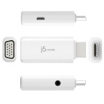 J5CREATE JDA203 HDMI TO VGA VIDEO ADAPTER WITH AUDIO