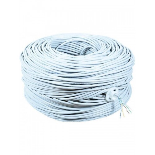 KUWES KU/24AWG-FTP-6 FTP CAT6 SOLID LAN CABLE 305M BOX - GRAY