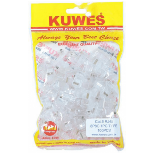 KUWES RJ-45 CONNECTOR (100PCS)