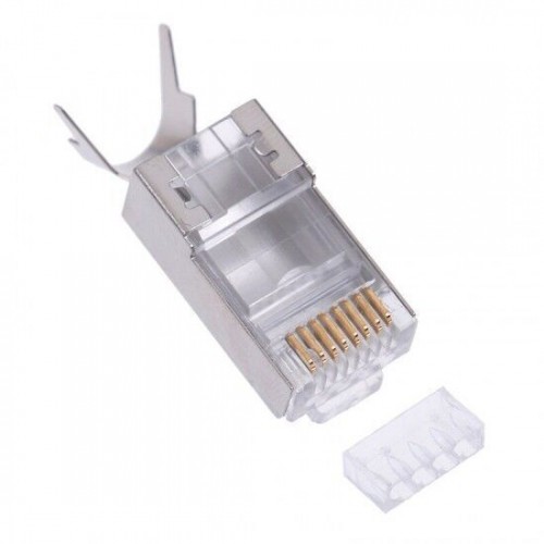 Kuwes RJ45 shielded connector for cat7 cable 100PCS