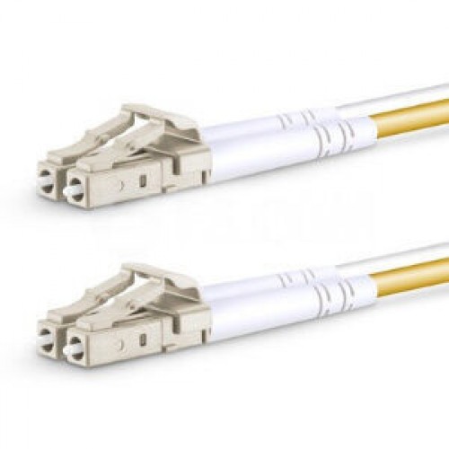 Câble de brassage fibre duplex multimode LC-LC OM4 (1Mtr)