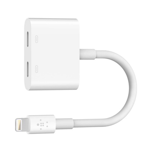 Belkin Adapter BL-J198-LGT-ADP RockStar Lightning Audio + Charge RockStar - F8J198btWHT