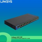 Linksys LGS116P 16-Port Business Desktop Gigabit PoE+ Switch