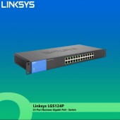 Linksys LGS124P 24-Port Business Gigabit PoE+ Switch