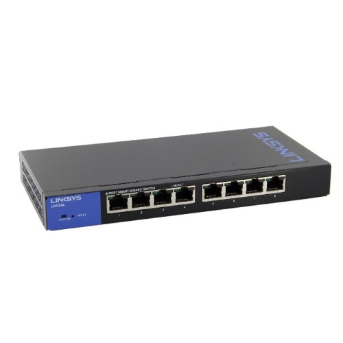 Linksys LGS308 8-Port Business Smart Gigabit Switch