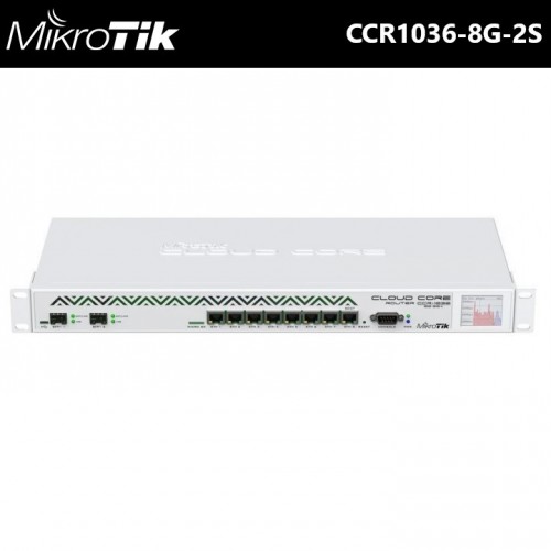 MikroTik CCR1036-8G-2S+EM 1U rackmount