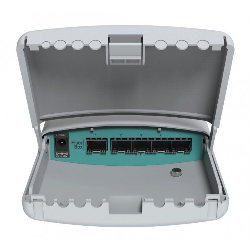 MikroTik CRS105-5S-FB FiberBox Outdoor Router