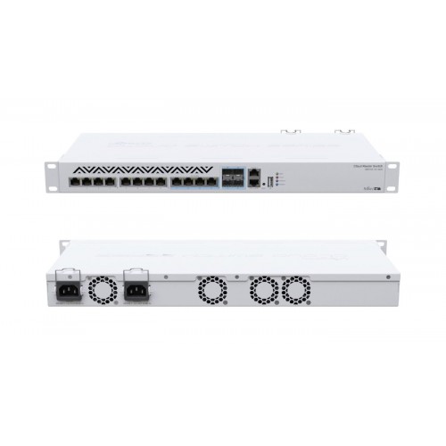 Mikrotik CRS312-4C+8XG-RM ethernet port switch