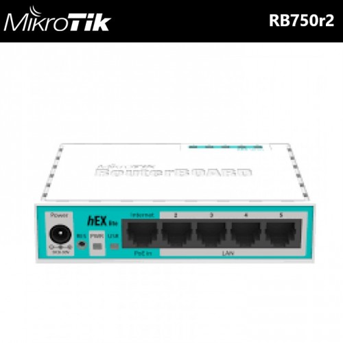 MikroTik RB750r2 5 Port Router