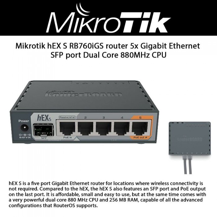 MikroTik RB760iGS price
