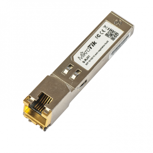 Module cuivre Mikrotik S-RJ01 RJ45 SFP 10/100/1000M
