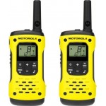 Motorola TLKR T92 H2O Walkie-Talkies, Up to 10 Km Range, 8 Channels and 121 Codes Yellow