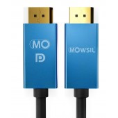 Mowsil MOD2D05 DP to DP Cable 1.2V 4K 60Hz UHD DisplayPort Male to Male Monitor Video Cable (5M) - Blue
