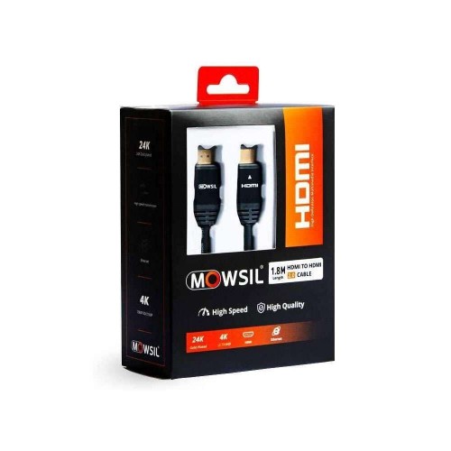 Mowsil (MOHD102) HDMI CABLE 2 Mtr 1.4V