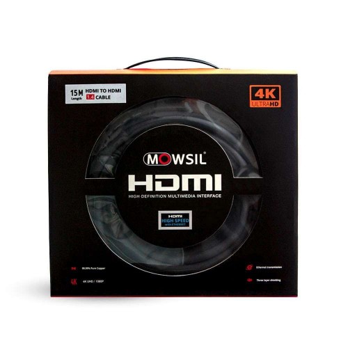 Mowsil (MOHD115) HDMI CABLE 15 Mtr 1.4V