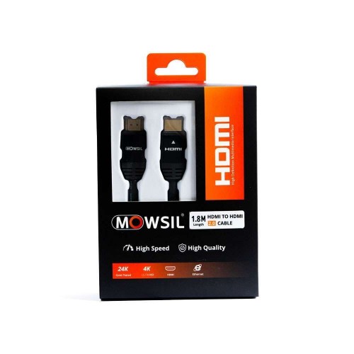 Mowsil (MOHD218) HDMI 4K CABLE 1.8 Mtr