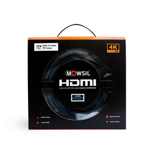 Mowsil (MOHD225) CÂBLE HDMI 4K 25 mètres