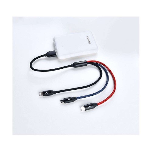 Mowsil (MOPP3) POWER BANK 5000 Mah + 3 IN CABLE
