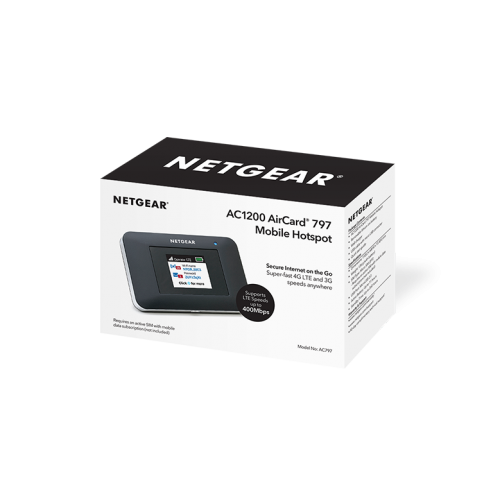 نقطة اتصال متنقلة NETGEAR (AC797-100EUS) 4G LTE