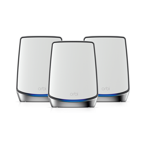 Système maillé WiFi 6 tri-bande NETGEAR Orbi pour toute la maison (RBK853) | Routeur WiFi 6