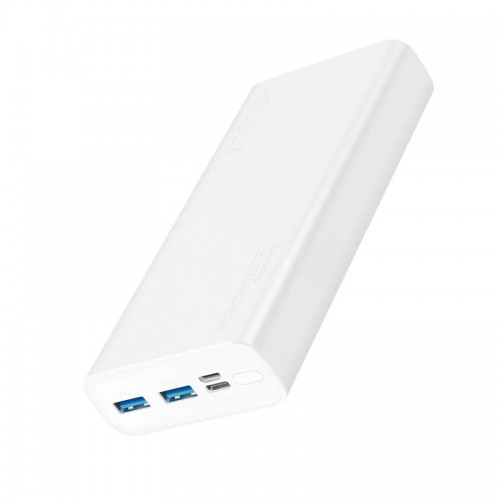 Banque d'alimentation compacte et intelligente Promate Bolt‐20 avec double sortie USB