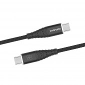 Promate cCord‐2C Fabric Braided USB-C Data Sync & Charge Cable