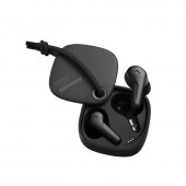 Promate FreePods High Definition ENC Earphones With IntelliTouch, black