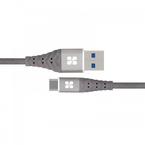 Promate NerveLink-C High Speed USB-C Data & Charge Cable, Grey