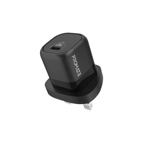Chargeur mural USB-C Promate PowerPort‐25 25 W, arrière