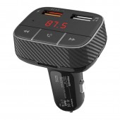 Promate smarTune‐2+ Car Wireless FM Modulator With Quick Charge 3.0 Port