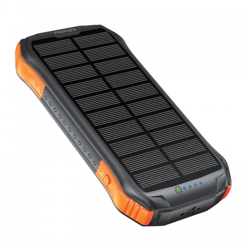 Banque d'énergie solaire robuste EcoLight™ Promate Solartank‐10PDQi 10 000 mAh