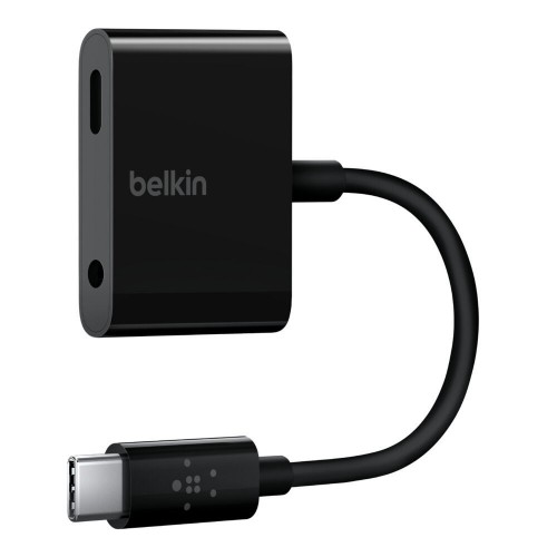 RockStar™ Audio 3,5 mm + Adaptateur de charge USB-C™ F7U080btBLK
