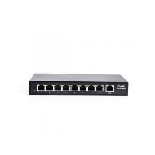 Ruijie RG-S1809-P 8 10/100BASE-T, 1 commutateur non géré 10/100/1000BASE-T