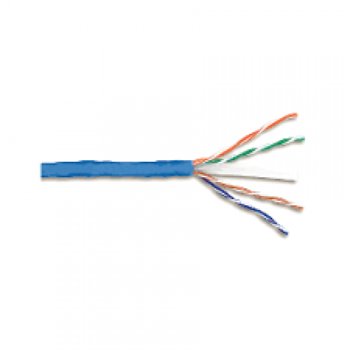 Schneider Cat6 4pair 23AWG UTP CM Cable 305meter Roll Blue