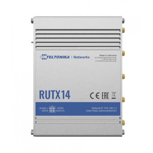 Teltonika RUTX14 4G LTE CAT12 Routeur cellulaire industriel