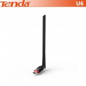 Tenda U6 Wireless USB Network Interface Card, Black