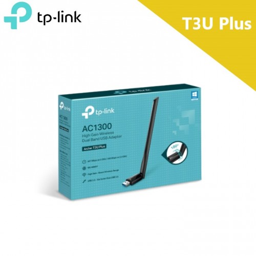 Tp-Link Archer T3U Plus AC1300 High Gain Wireless Dual Band USB Adapter