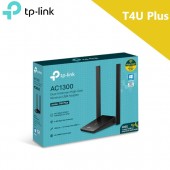 Tp-Link Archer T4U Plus AC1300 Dual Antennas High-Gain Wireless USB Adapter