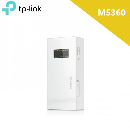 Tp-Link M5360 3G Mobile Wi-Fi, 5200mAh Power Bank