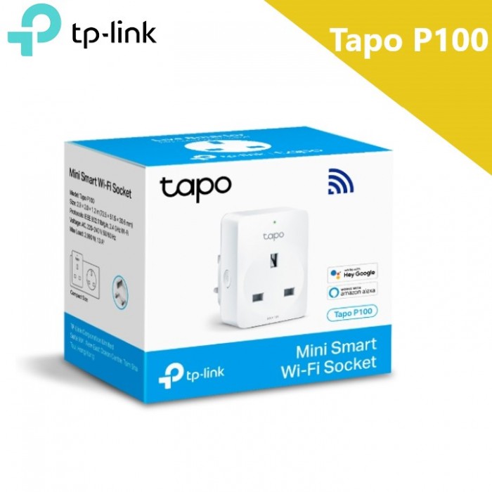 TP-Link Tapo P100 (Mini Smart Wi-Fi Socket) 