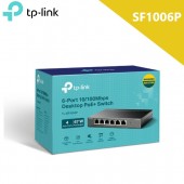 Tp-Link SF1006P 6-Port 10/100 Mbps Desktop Switch with 4-Port PoE+