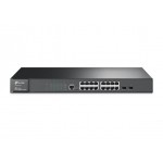 Tp-Link T2600G-18TS(TL-SG3216) JetStream 16-Port Gigabit L2 Managed Switch with 2 SFP Slots