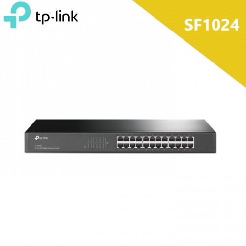 Tp-Link TL-SF1024 24-Port 10/100Mbps Rackmount Switch
